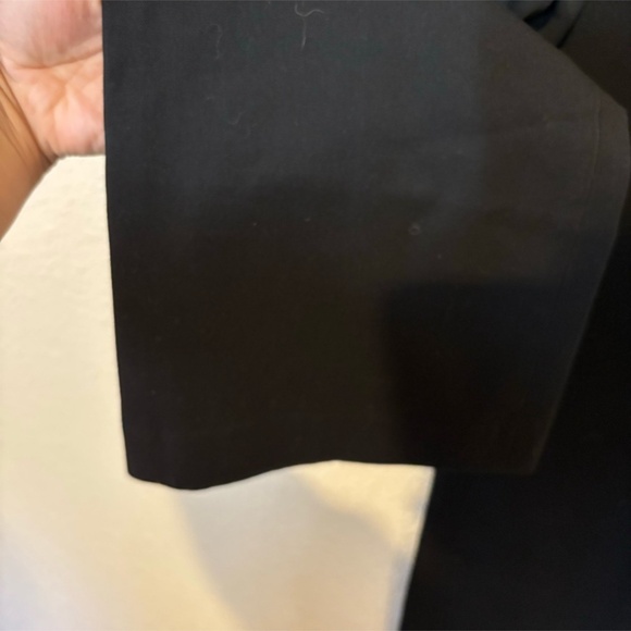 Express Black Wide Leg Editor Trouser Pants Size 00 Short - Picture 4 of 9